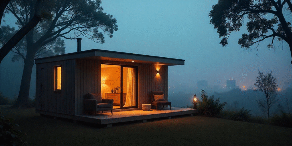 portable house cabin in bangalore, prefab homes bangalore, modular house cabin, container house bangalore, affordable housing bangalore, metaltech cabin solution