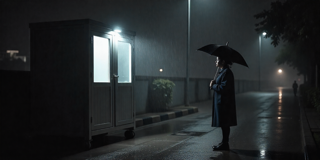 portable security cabin in bangalore, guard cabin in bangalore, prefab security cabin, modular guard house, security cabins in bangalore, metaltech cabin solution